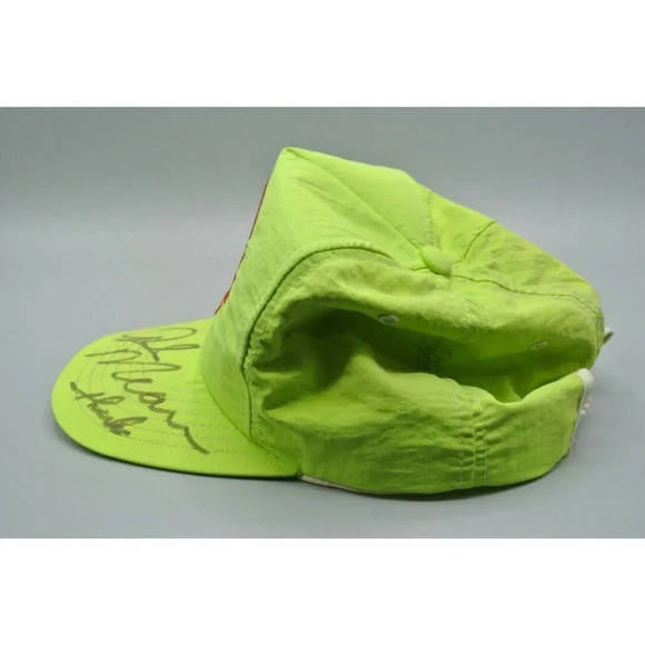 Snap-On Collector's Edition Rick Mears Signed Hat Nylon Snapback OS Vtg No COA - Picture 4 of 8